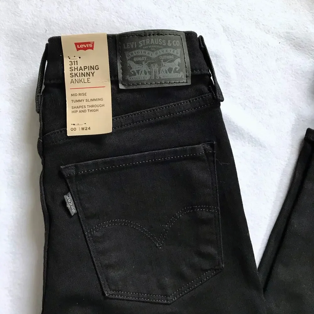 Levi's Sculpt NWT 311 Shaping Skinny Ankle Jeans Women 00/24